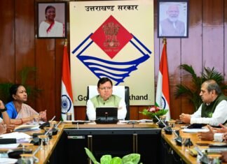 Uttarakhand:-सीएम धामी ने की सिंचाई विभाग की समीक्षा,शहरों के मास्टर ड्रेनेज प्लान तथा फ्लड प्लेन जोनिंग के कार्यों में तेजी लाने के दिए निर्देश