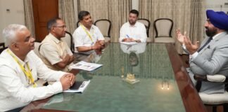 Uttarakhand:-बीएसएनएल के नवनियुक्त मुख्य महाप्रबंधक आलोक जयमल ने राज्यपाल से की शिष्टाचार भेंट