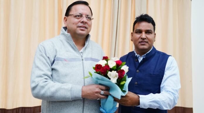 Uttarakhand:-देवप्रयाग विधानसभा के तेगढ़ में बनेगा राजकीय महाविद्यालय,विधायक विनोद कंडारी ने सीएम धामी व्यक्त किया आभार