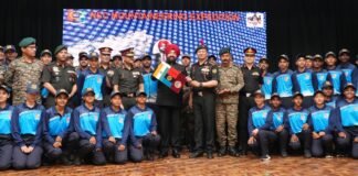 Dehradun:-राज्यपाल ने किया एनसीसी के ‘माउंट अबी गमिन’ पर्वतारोहण अभियान का समापन