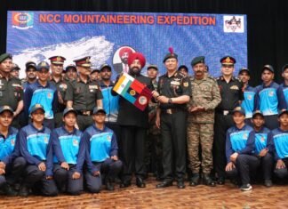 Dehradun:-राज्यपाल ने किया एनसीसी के ‘माउंट अबी गमिन’ पर्वतारोहण अभियान का समापन