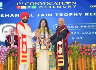 Uttarakhand:-कोर विश्वविद्यालय,रुड़की के प्रथम दीक्षांत समारोह में शामिल हुए राज्यपाल,छात्र-छात्राओं को प्रदान किए मेडल और उपाधि