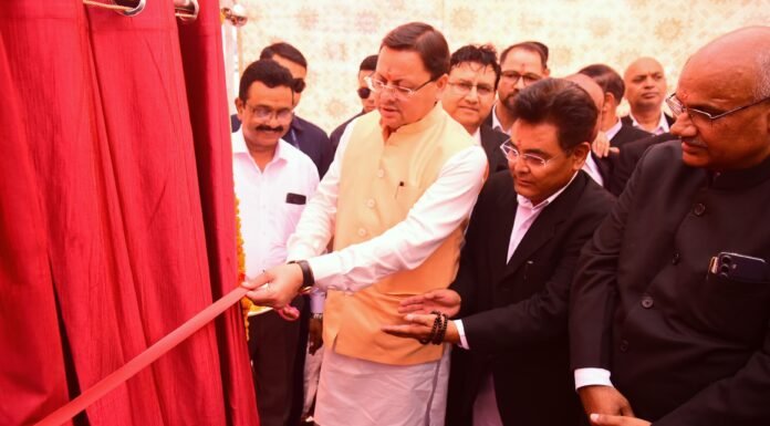 Dehradun:-बार एसोसिएशन देहरादून के नवीन भवन का सीएम धामी ने किया शिलान्यास,वकीलों को मिलेगा 9 मंजिला हाईटेक चैंबर भवन