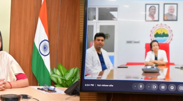 Uttarakhand:-मुख्य सचिव ने एम्स ऋषिकेश से आरम्भ होने वाली ऐरो मेडिकल सर्विस के सम्बन्ध में ली बैठक,एसओपी को अंतिम रूप देने के निर्देश