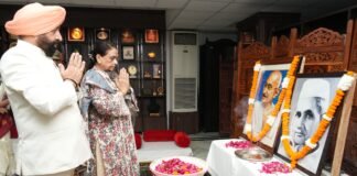 Uttarakhand:-राज्यपाल ने राष्ट्रपिता महात्मा गांधी एवं पूर्व प्रधानमंत्री स्व.लाल बहादुर शास्त्री की जयंती की पर दी श्रद्धांजलि