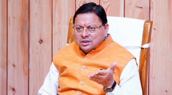 UTTARAKHAND:-सीएम धामी ने की सड़क गड्ढा मुक्त अभियान की समीक्षा,त्योहारों के दृष्टिगत राज्य के स्थानीय उत्पादों को बढ़ावा देने के निर्देश