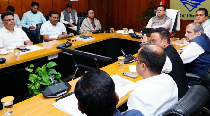 UTTARAKHAND:-दीपावली एवं राज्य स्थापना दिवस के दृष्टिगत प्रदेशभर में स्वच्छता,सुरक्षा,स्वास्थ्य और यातायात की बेहतर व्यवस्थाएं सुनिश्चत करने के सीएम धामी ने दिए निर्देश