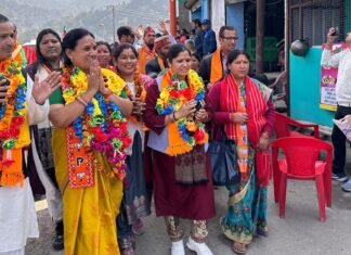 Kedarnath By-poll:-भाजपा प्रत्याशी आशा नौटियाल ने जनता के सामने रखा अपना रोड मैप,कांग्रेस पर तंज,कहा-देवभूमि में तुष्टिकरण की सियासत कर रही है कांग्रेस