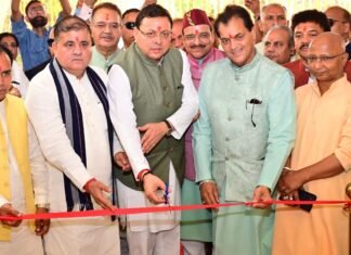 New Delhi:-मुख्यमंत्री पुष्कर धामी ने दिल्ली में किया उत्तराखण्ड राज्य अतिथि गृह ‘उत्तराखण्ड निवास’ का लोकार्पण,श्रमिकों को शॉल ओढ़ाकर किया सम्मानित