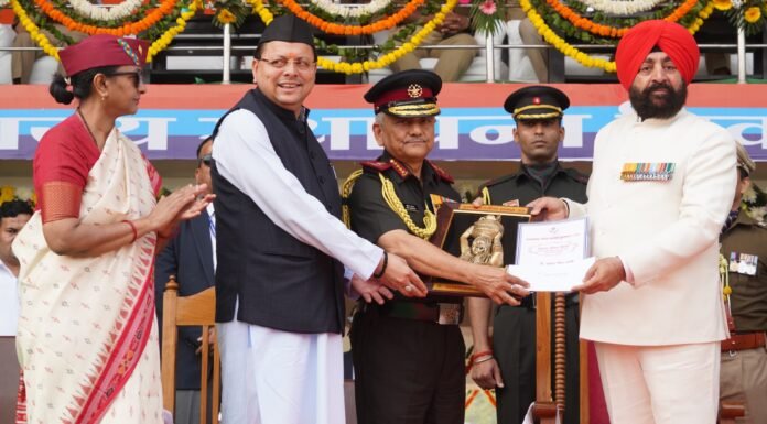 Uttarakhand 25th Foundation Day:-राज्य स्थापना दिवस के अवसर पर सीएम धामी ने की कई अहम घोषणाएं,वर्ष 2030 तक 50 से अधिक आबादी वाले गांवों में पहुंचेगी सड़क