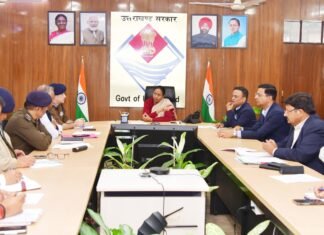 Uttarakhand:-28 नवंबर को लाल बहादुर शास्त्री प्रशासन अकादमी पहुंच रहे है केन्द्रीय गृह मंत्री अमित शाह,मुख्य सचिव ने तैयारियों को लेकर की बैठक