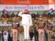 Uttarakhand Foundation Day:-राज्य स्थापना दिवस के अवसर पुलिस लाइन में राज्यपाल ने रैतिक परेड का निरीक्षण कर ली सलामी