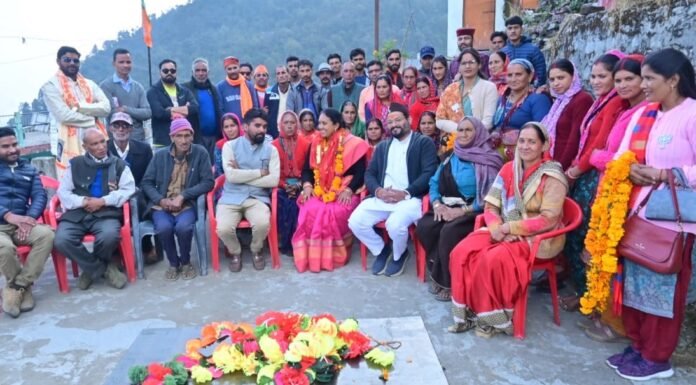 Kedarnath By Election:-भाजपा प्रत्याशी आशा नौटियाल को दावा,उपचुनाव में खिलेगा कमल,फिर मिलेगा जनता का आशीर्वाद