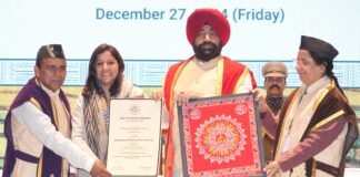 Uttarakhand:-दून विश्वविद्यालय के पंचम दीक्षांत समारोह में शामिल हुए राज्यपाल,विद्यार्थियों को प्रदान की उपाधियां और मेडल