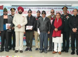 Dehradun:-लेफ्टिनेंट जनरल गुरमीत सिंह ने ‘मेगा नेत्र शल्य चिकित्सा शिविर’ में किया प्रतिभाग