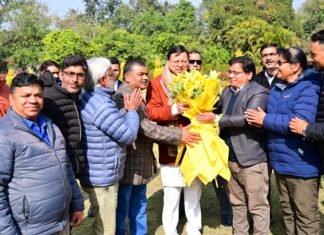 Uttarakhand:-उत्तरांचल प्रेस क्लब की नव निर्वाचित कार्यकारिणी के सदस्यों ने सीएम धामी से की भेंट