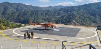 Uttarakhand:-राज्य में आठ स्थानों पर हैलीपोर्ट बनकर तैयार,6 स्थानों पर कार्य प्रगति पर