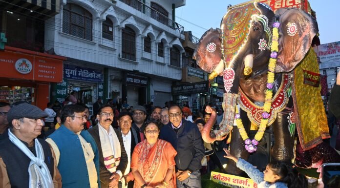 Kotdwar:-श्री सिद्धबली बाबा का वार्षिक अनुष्ठान महोत्सव प्रारंभ,विधानसभा अध्यक्ष ऋतु खण्डूडी भूषण शोभायात्रा में हुई शामिल