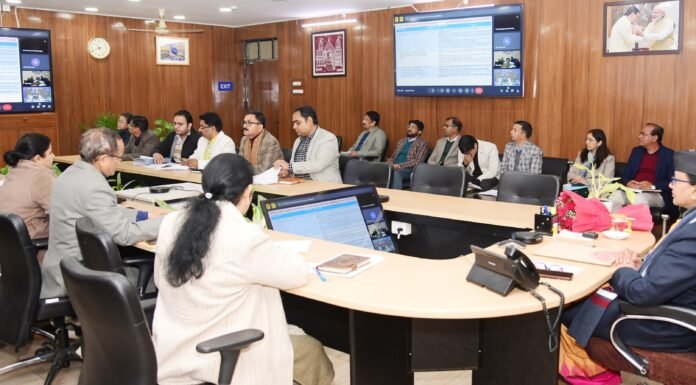 Uttarakhand:-मुख्य सचिव अध्यक्षता में हुई नेशनल क्लीन एयर प्रोग्राम की चौथी स्टेट लेवल स्टीयरिंग कमेटी की बैठक,स्क्रैप पॉलिसी का सख्ती से पालन करने के निर्देश