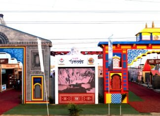 Prayagraj Mahakumbh 2025:-सीएम धामी के मार्गदर्शन में महाकुम्भ में उत्तराखण्ड पवेलियन स्थापित,राज्य की कला-संस्कृति एवं विशिष्ट उत्पादों के प्रदर्शन तथा बिक्री की भी की गयी है व्यवस्था