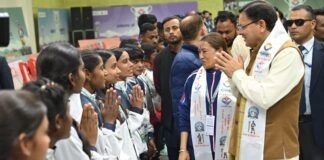 38th National Games:-मुख्यमंत्री पुष्कर धामी ने हल्द्वानी गौलापार स्पोर्ट्स स्टेडियम में आयोजित 38वें राष्ट्रीय खेलों की विभिन्न व्यवस्थाओं का किया निरीक्षण,समापन समारोह की तैयारियां की ली जानकारी