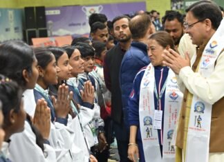 38th National Games:-मुख्यमंत्री पुष्कर धामी ने हल्द्वानी गौलापार स्पोर्ट्स स्टेडियम में आयोजित 38वें राष्ट्रीय खेलों की विभिन्न व्यवस्थाओं का किया निरीक्षण,समापन समारोह की तैयारियां की ली जानकारी