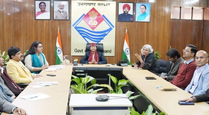 Uttarakhand:-मुख्य सचिव राधा रतूड़ी आंगनबाड़ी भवनों का बहुउद्देशीय कार्यों में उपयोग के दिए निर्देश,यूएन विमेन इण्डिया के साथ बैठक में निर्णय