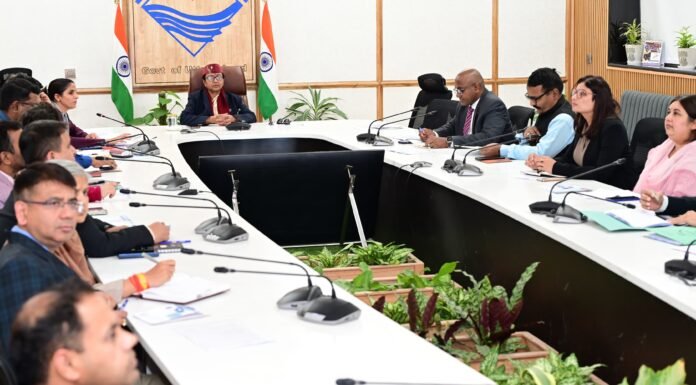 Uttarakhand:-मुख्य सचिव राधा रतूड़ी की अध्यक्षता में हुई स्टेट कॉओपरेटिव डेवलपमेंट कमेटी की बैठक,सेना और एसएसबी के साथ भी खाद्यान्न,सब्जियों एवं मीट की आपूर्ति के सम्बन्ध में होगा एमओयू