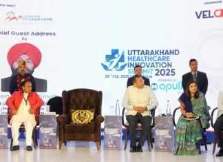 Dehradun:-राज्यपाल लेफ्टिनेंट जनरल गुरमीत सिंह’उत्तराखण्ड हेल्थकेयर इनोवेशन समिट’ के उद्घाटन सत्र में हुए शामिल-स्वास्थ्य सेवाओं के क्षेत्र में नवाचार और तकनीकी विकास को बढ़ावा देने की आवश्यकता पर दिया जोर