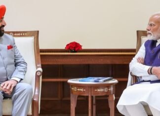 New Delhi:-राज्यपाल लेफ्टिनेंट जनरल गुरमीत सिंह दिल्ली दौरे पर,पीएम नरेंद्र मोदी एवं केंद्रीय मंत्री हरदीप सिंह पुरी से की शिष्टाचार भेंट