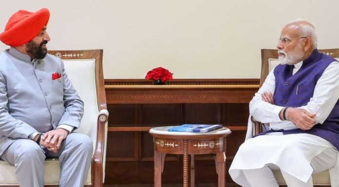 New Delhi:-राज्यपाल लेफ्टिनेंट जनरल गुरमीत सिंह दिल्ली दौरे पर,पीएम नरेंद्र मोदी एवं केंद्रीय मंत्री हरदीप सिंह पुरी से की शिष्टाचार भेंट