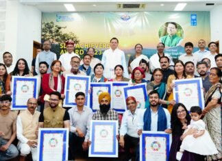 Uttarakhand:-मुख्यमंत्री पुष्कर धामी ने 16 एस.डी.जी एचीवर को किया सम्मानित,रैंकिंग में नैनीताल प्रथम,देहरादून दूसरे और उत्तरकाशी रहा तीसरे स्थान पर