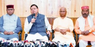 Dhami government three years:-तीन वर्ष का कार्यकाल पूरा होने के अवसर पर सीएम धामी ने साझा की प्राथमिकताएं कहा-भ्रष्टाचार,अतिक्रमण और अवैध कब्जों पर जारी रहेगा प्रहार