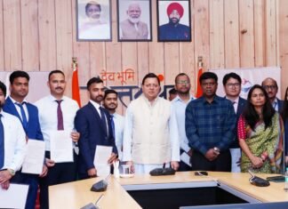 Uttarakhand:-सीएम धामी ने परिवहन विभाग के अन्तर्गत सम्भागीय ‘निरीक्षक प्राविधिक’ पद पर नियुक्त 08अभ्यर्थियों को प्रदान किए नियुक्ति पत्र