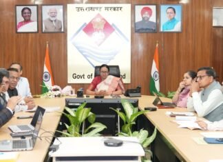 Uttarakhand:-मुख्य सचिव राधा रतूड़ी की अध्यक्षता में हुई 7वीं स्टेट ब्रॉडबैण्ड कमेटी की बैठक,बीएसएनएल को अवशेष 19ऑएनटी में विद्युत कनेक्शन शीघ्र प्रदान करने के निर्देश