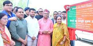 Kotdwar:-विधानसभा अध्यक्ष ऋतु खण्डूडी ने दी कोटद्वार भाबर वासियों को सौगात,हल्दुखाता–सिगड्डी मोटर मार्ग में तेली स्रोत रपटे पर ₹236.31 लाख की लागत से 30 मीटर स्पान के डबल लेन आर.सी.सी.पुल का किया भूमि पूजन एवं शिलान्यास