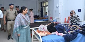 Kotdwar:-विधानसभा अध्यक्ष ऋतु खंडूड़ी भूषण ने राजकीय चिकित्सालय कोटद्वार में व्यवस्थाओं का किया निरीक्षण