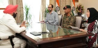 Uttarakhand:-गोल्डन की आशा स्कूल प्रबंधन कमेटी के उपाध्यक्ष कर्नल योगेश उपाध्याय और प्रधानाचार्या सामरा मिर्जा ने राज्यपाल गुरमीत सिंह से की शिष्टाचार भेंट