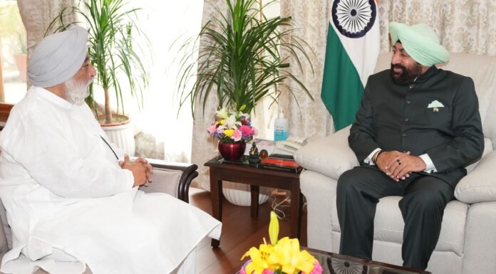 Hemkund Sahib Yatra 2025:-हेमकुंड साहिब मैनेजमेंट ट्रस्ट के अध्यक्ष नरेंद्रजीत सिंह बिंद्रा ने राज्यपाल गुरमीत सिंह से की मुलाकात,ऋषिकेश से पंज प्यारों की अगुवाई में किए जाने वाले प्रथम जत्थे की रवानगी हेतु किया आमंत्रित