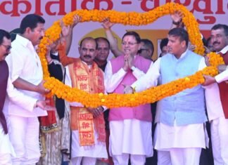 Almora:-चौखुटिया में सीएम धामी ने मां अग्नेरी के ऐतिहासिक मंदिर प्रांगण में आयोजित चैत्र अष्टमी मेले में किया प्रतिभाग,मेले के आयोजन के लिए 5 लाख की घोषणा