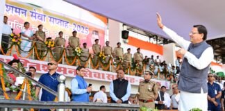 Dehradun:-अग्निशमन सेवा सप्ताह के अवसर पर आयोजित कार्यक्रम शामिल हुए सीएम धामी,भीमताल,द्वाराहाट,गौचर,पुरोला और सहस्त्रधारा में नए फायर स्टेशन खोलने की घोषणा