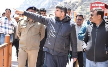 Badrinath Yatra 2025:-मुख्य सचिव आनन्द बर्द्धन ने बद्रीनाथ धाम में मास्टर प्लान के कार्यों का किया निरीक्षण,यात्रा व्यवस्थाओं को व्यवस्थित करने के दिए निर्देश