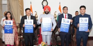 Dehradun:-राज्यपाल गुरमीत सिंह ने किया ‘इंडस्ट्री 5.0:ब्रिजिंग ह्यूमैनिटी एंड टेक्नोलॉजी फॉर अ सस्टेनेबल फ्यूचर’पुस्तक का विमोचन