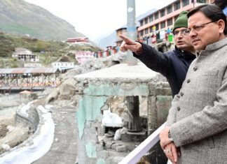 Chardham Yatra 2025:-यात्रा प्रबंधन में व्यक्तिगत तौर पर जुटे सीएम धामी,चारों धामों में कपाट खुलने के दिन मौजूद रहने वाले पहले मुख्यमंत्री बने
