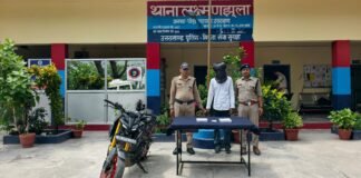 Pauri Garhwal:-लक्ष्मणझूला पुलिस ने शातिर टप्पेबाज को धर दबोचा,पर्यटक से लूटा सामान किया बरामाद,पुलिस की कार्रवाई को स्थानीय संत और वसींदों ने सराहा