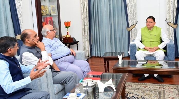 Dehradun:-मुख्यमंत्री पुष्कर सिंह धामी की अध्यक्षता में हुई रणनीतिक सलाहकार समिति की बैठक