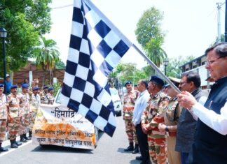 Uttarakhand:-आईटीबीपी के हिमाद्री ट्रैकिंग अभियान-2025 को हरी झंडी दिखाकर सीएम धामी ने किया रवाना