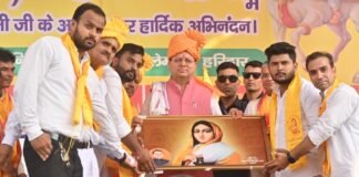 Haridwar:-धनगर समाज द्वारा आयोजित लोकमाता अहिल्याबाई होल्कर की त्रिशताब्दी जयंती कार्यक्रम में शामिल हुए सीएम धामी- ग्राम सभा सलेमपुर का नाम प्रस्ताव एवं अनापत्ति आने पर किया जाएगा लोकमाता अहिल्याबाई होलकर जी के नाम पर