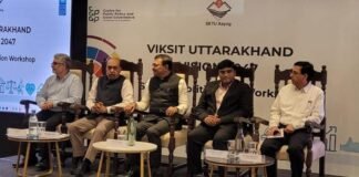 Uttarakhand:-मुख्य सचिव आनन्द बर्द्धन एवं सेतु आयोग के सीईओ शत्रुघ्न सिंह ने विकसित उत्तराखण्ड विजन-2047 कार्यशाला के उद्घाटन सत्र में किया प्रतिभाग