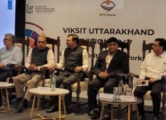 Uttarakhand:-मुख्य सचिव आनन्द बर्द्धन एवं सेतु आयोग के सीईओ शत्रुघ्न सिंह ने विकसित उत्तराखण्ड विजन-2047 कार्यशाला के उद्घाटन सत्र में किया प्रतिभाग